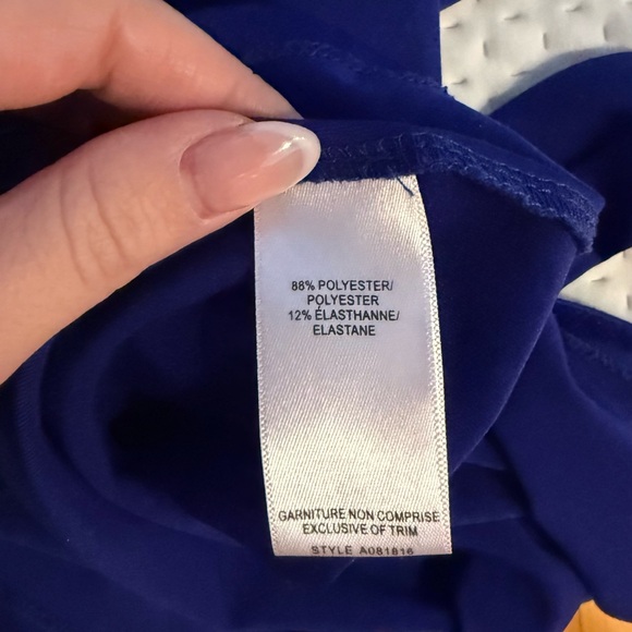 Royal Blue Wrapped Maxi Dress Stretchy Elegant Comfortable XS Slimming effect - Picture 11 of 12